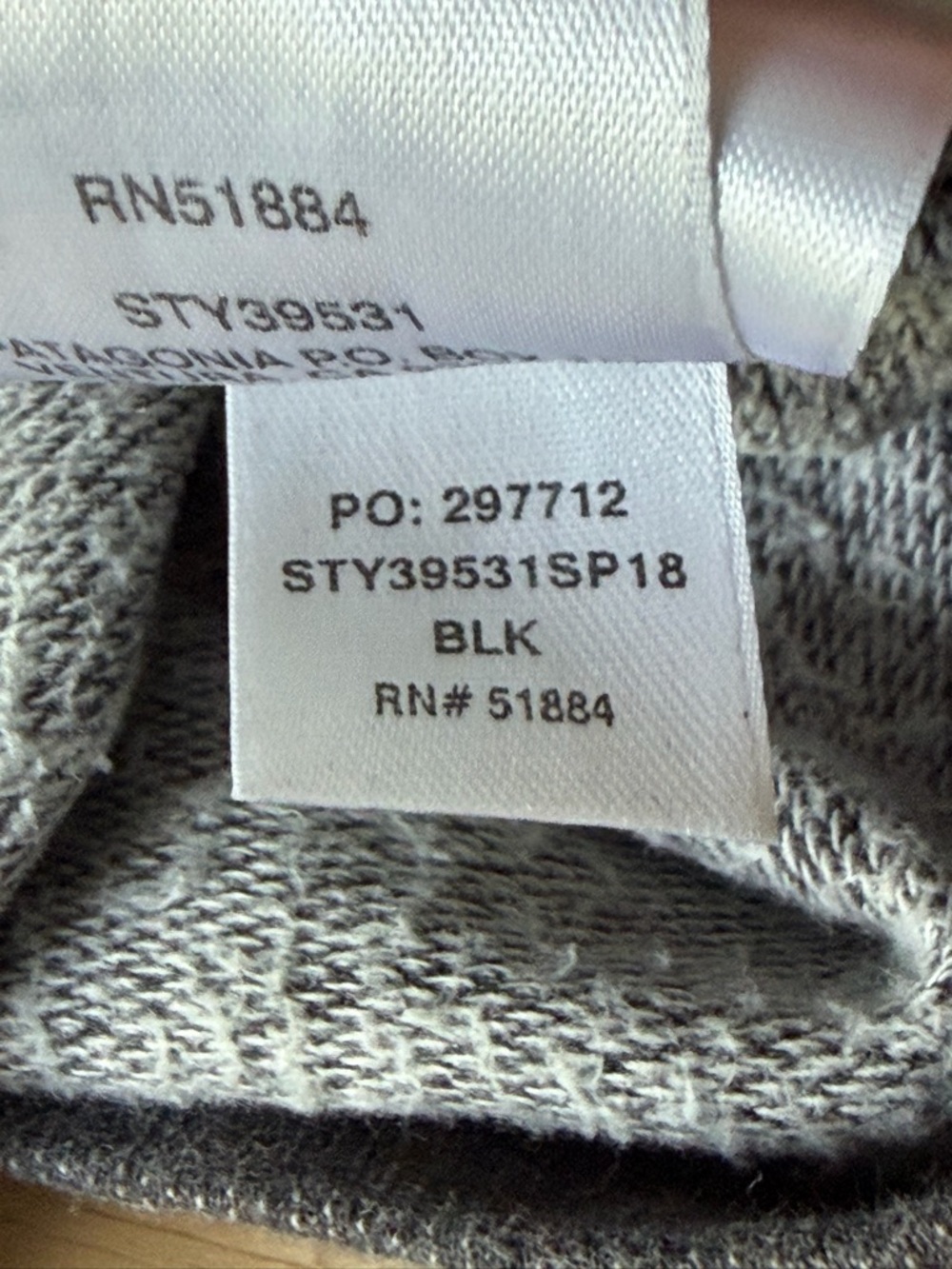 Patagonia Men's Gray Geologers Lightweight Crew Sweatshirt Size XL 39828 - Picture 14 of 16
